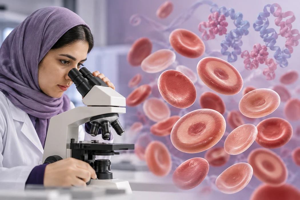 تصویر مفهومی — بررسی تالاسمی مینور